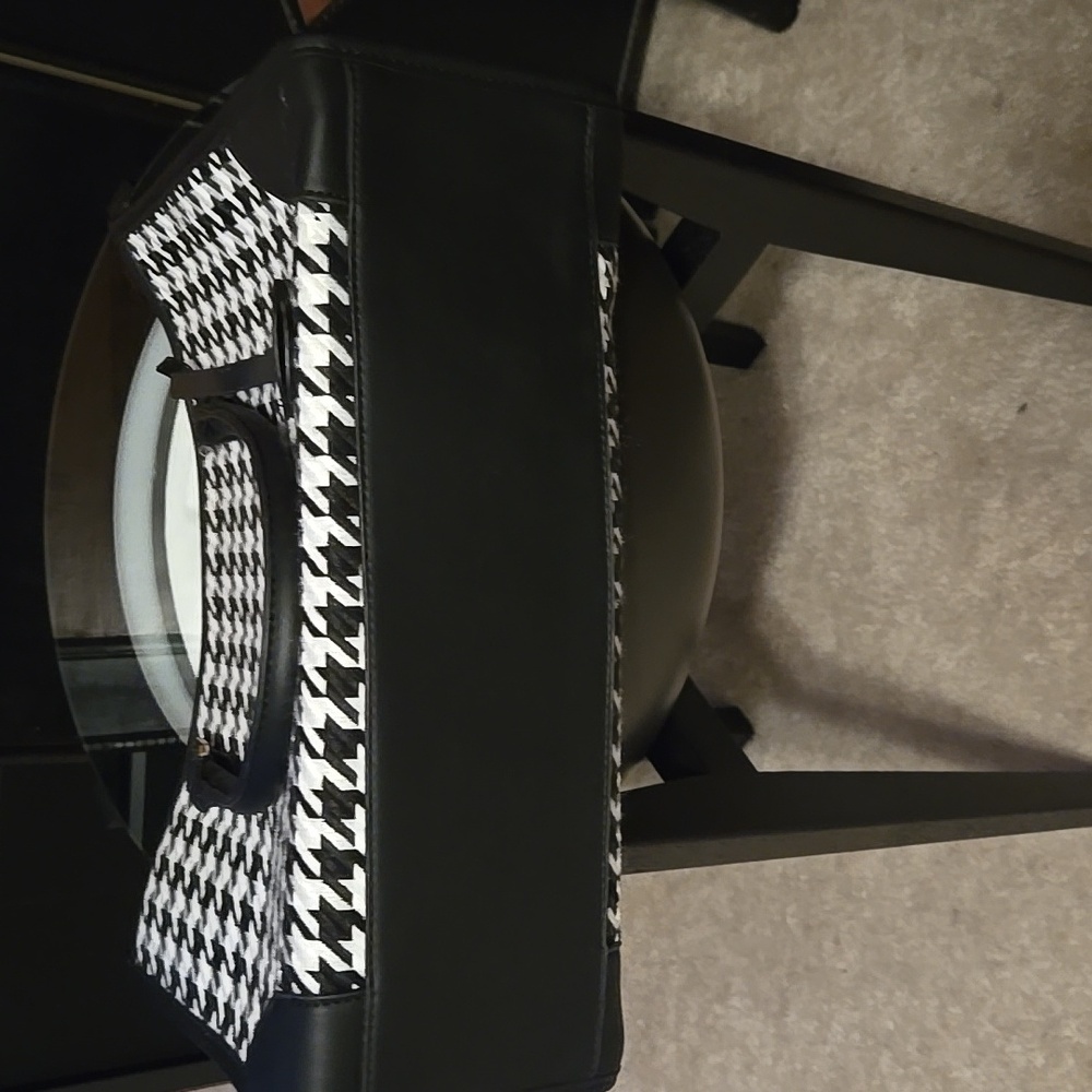Houndstooth Handbag - image 4